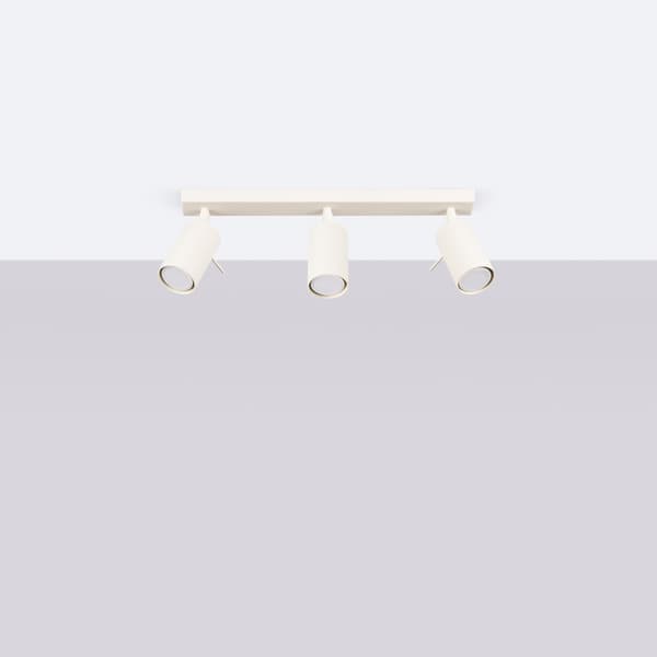 RINGSPOTLIGHT 3 GU10 BEIGE SOLLUX SL.1496