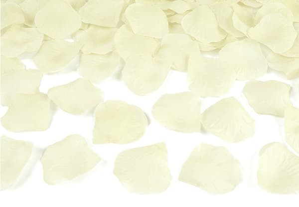 Rosenblad 100 st, creme/ecru
