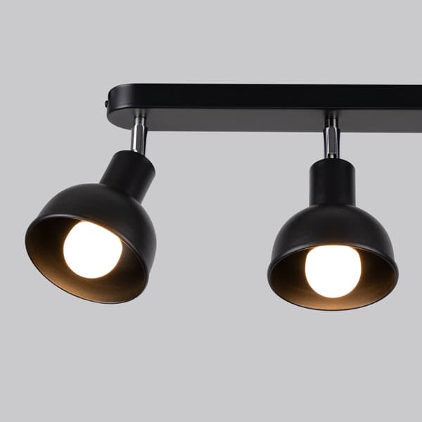 OPAL SPOTLJUS 3 E27 SVART LUMILO 13.243.18