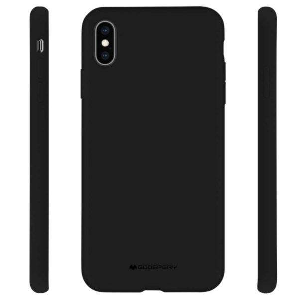 Mercury Silicone iPhone 14 Pro Max 6.7 musta/musta