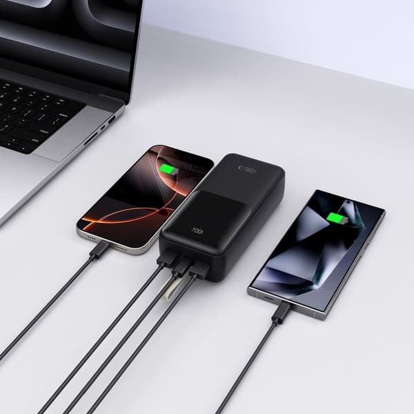 TECH-PROTECT PB03 POWERBANK 30000mAh 22,5W SORT