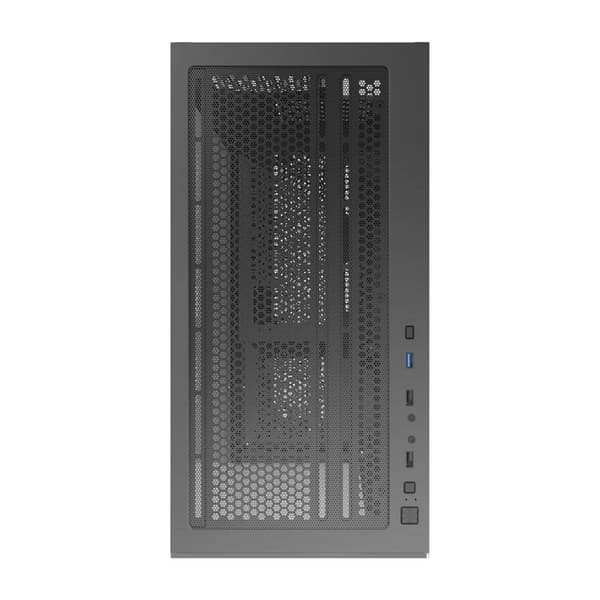 Darkflash C218M Tietokonekotelo + 6 ARGB-tuuletinta (Musta)