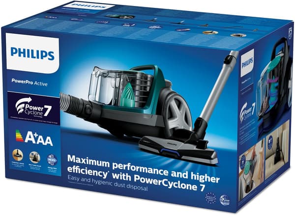 PHILIPS PowerPro Active FC 9555/09 dammsugare
