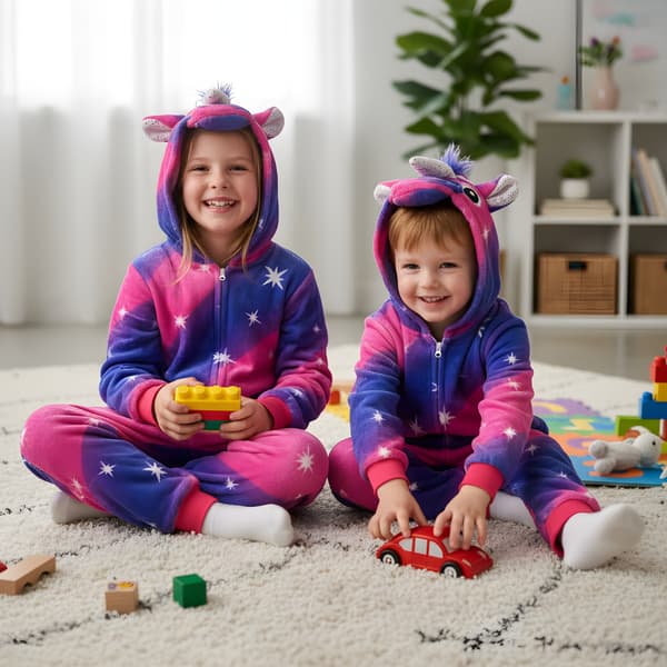 Kigurumi-pyjamas Pegasus til børn 135-145 cm
