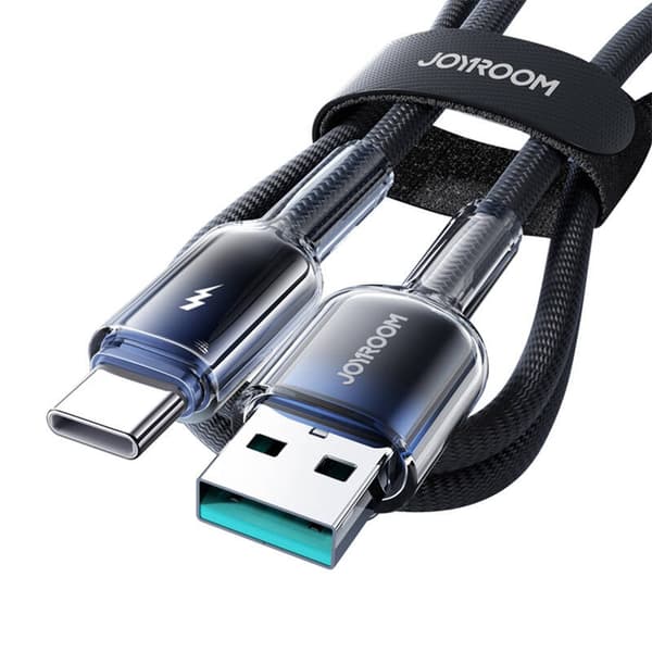 Joyroom S-A42 3A USB-A USB-C -kaapeli 1,2 m musta