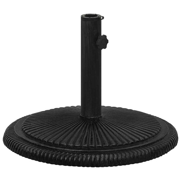 vidaXL paraplyfoplade sort 45x45x30 cm støbejern