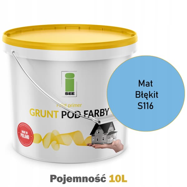 SILIKONGRUND FÖR UTVÄNDSFÄRG BLÅ NYANS 10L