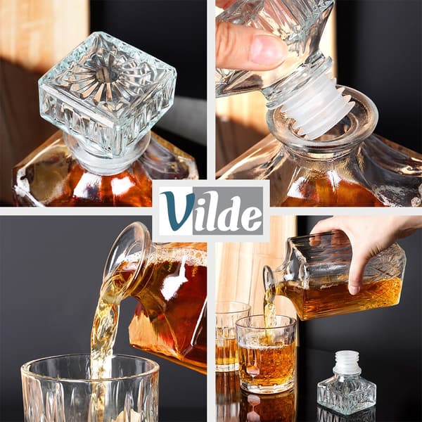 Whiskykaraff i glas 900 ml