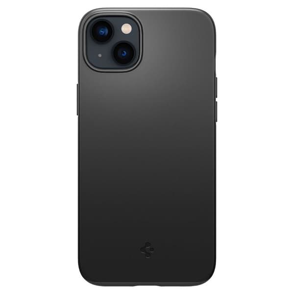 Spigen Thin Fit - Etui til iPhone 15 Plus / iPhone 14 Plus (Sort)