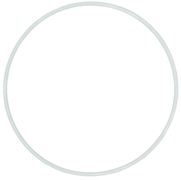 Cirkelring Metall Hoop VIT Drömfångare 30cm