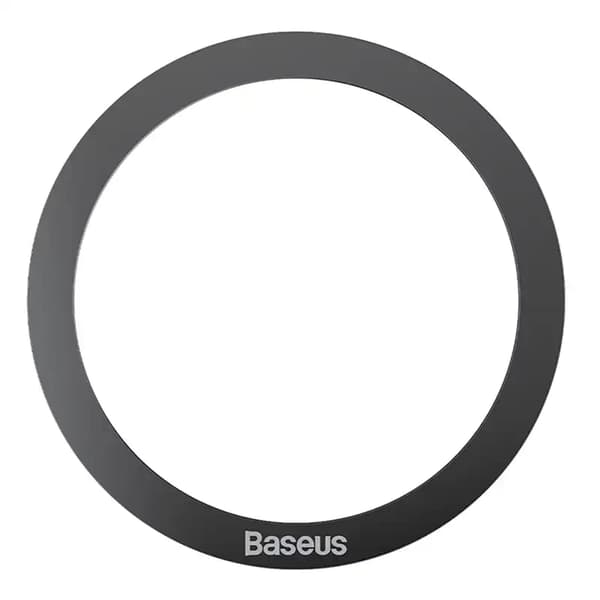 Baseus Halo magnetisk ring til telefon, MagSafe, sort (2 stk.)