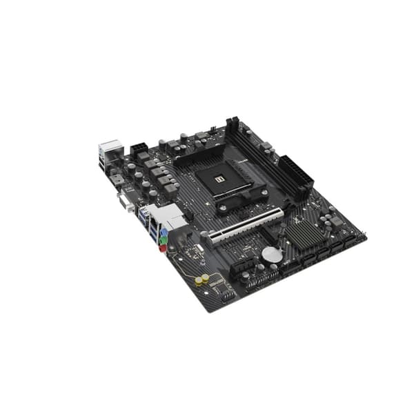 Sapphire A520M-E bundkort, Micro ATX, sort, AM4, 64GB