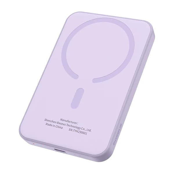 Baseus Magnetisk Mini Powerbank 5000mAh 20W (Lilla)