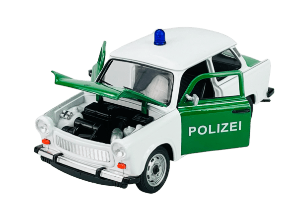 WELLY TRABANT 601 POLIZEI 1:24 24037