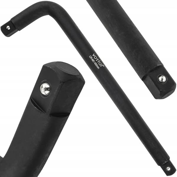 Rørhåndtags hjulnøgle 3/4" tomme 450 mm type L smidt til toppe CR-MO