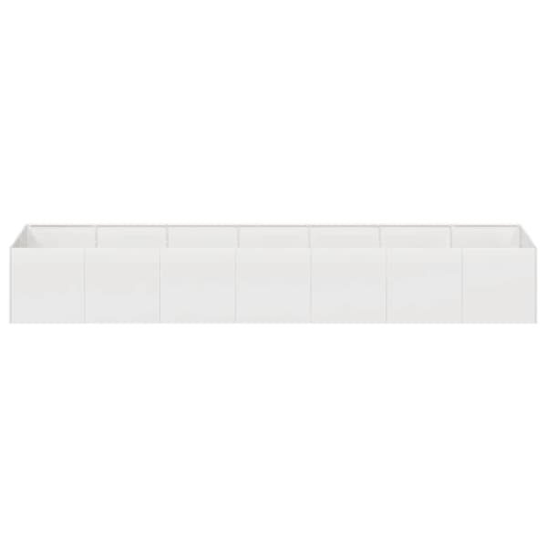 vidaXL urtepotte 280x80x40 cm rustfrit stål