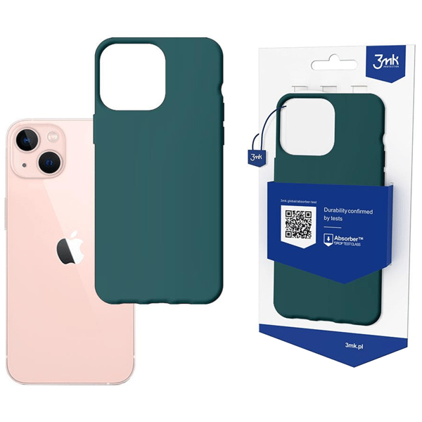 Apple iPhone 14 Plus - 3mk mattakuori, musta