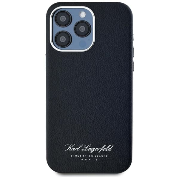 Karl Lagerfeld hotel RSG cover til iPhone 15 Pro sort