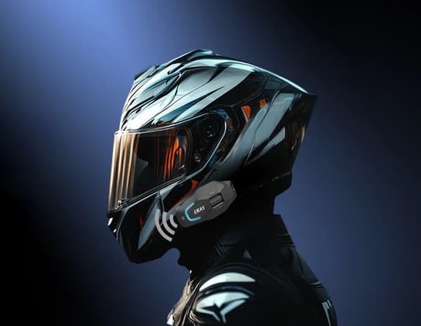 EJEAS X10 MESH 4.0 Motorcykel Intercom + Bluetooth + 5G rækkevidde 1,5 km