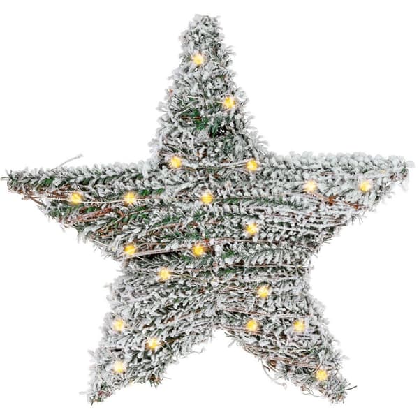 Lysande stjärna 30 LED 40 cm
