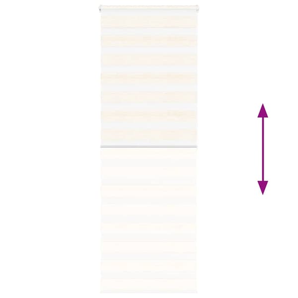vidaXL Zebrarullgardin, 70x200 cm, Tygbredd 65,9 cm, Polyester