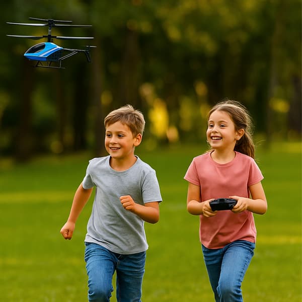 Helikopter Fjernstyret Solid RC 2.4 LED Gyroskop Legetøj