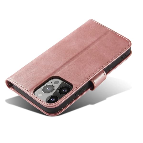 Magnetcover med Flip til Samsung Galaxy S24 FE - Lyserød