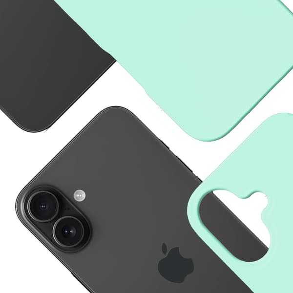 Apple iPhone 16 - 3mk Hardy MagSilicone Blågrön
