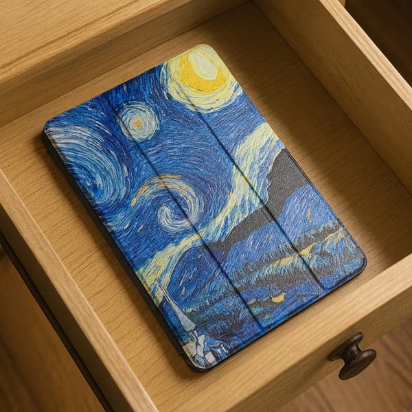Etui Graphic Galaxy Tab S6 Lite 22/24 - Stjernehimmel
