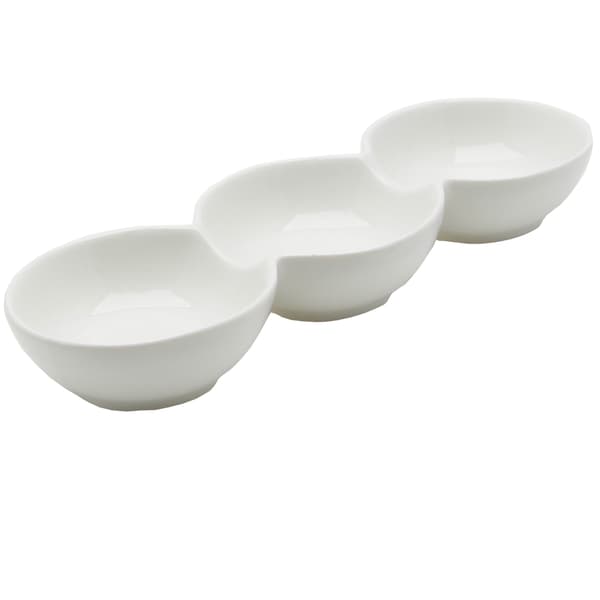 porcelænsbeholdere til dip og saucer