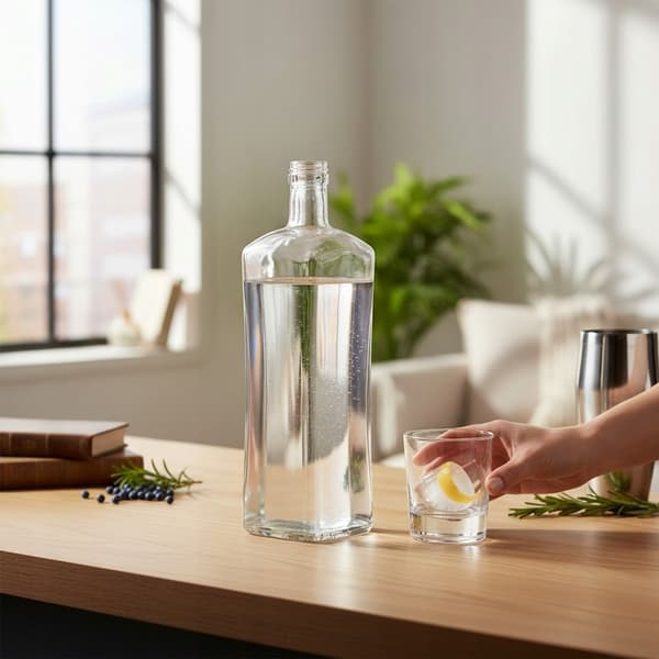 SÆT 30x DIVA Flaske 1000ml VINFLASKE BRYLLUPSGAVE 1L