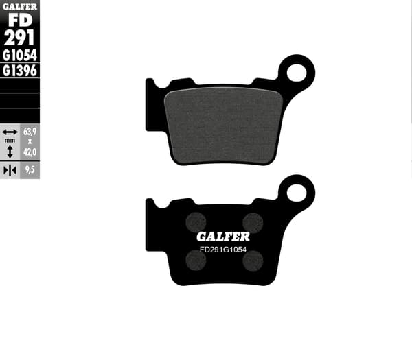 GALFER JARRUPALAT KH368 PUOLIMETALLISET