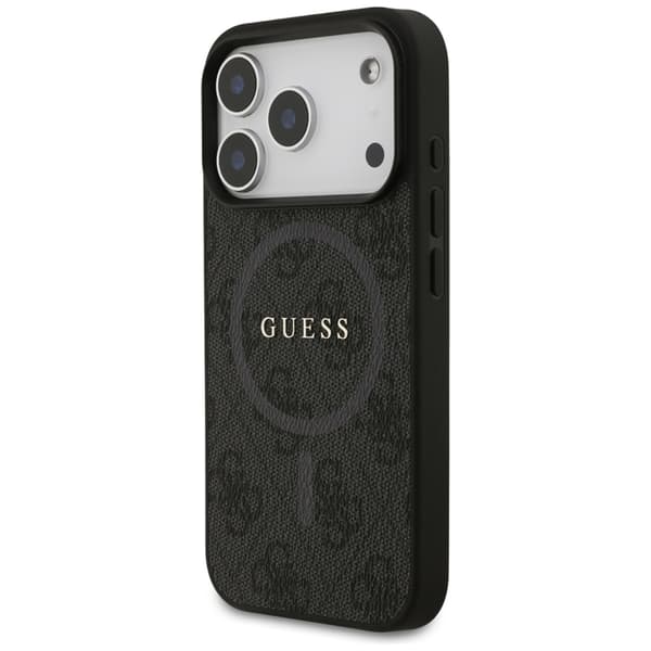 Guess 4G Ring Classic Logo MagSafe - iPhone 17 Pro cover (sort)