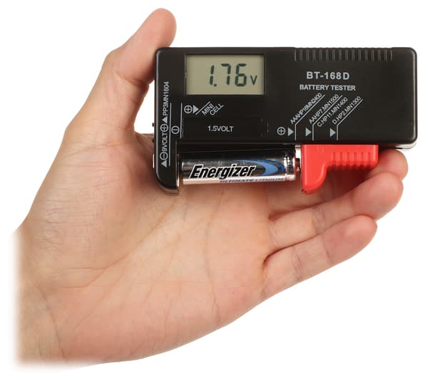 AKU-TEST/DIGITAL BATTERI OG CELLETØSTER