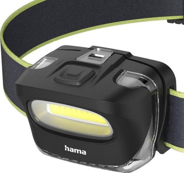 HAMA HL110 musta otsalamppu