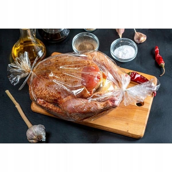 Anna Zaradna Baking Sleeve 3m x 30 cm, transparent, med clips