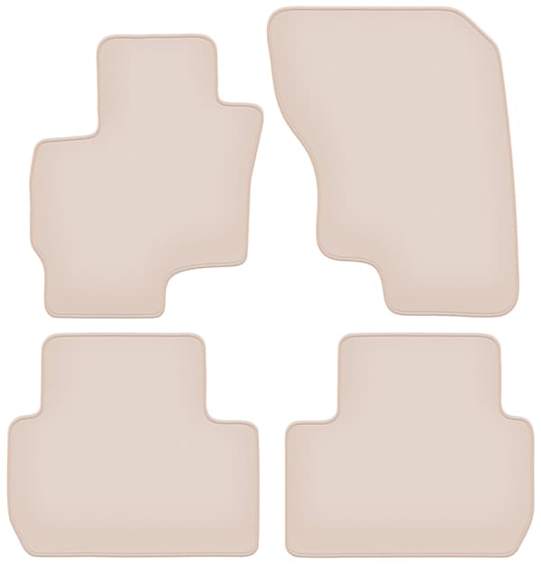 bilmåtter PREMIUM beige til: Mitsubishi Outlander III PHEV SUV 2012-
