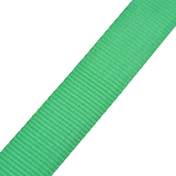 vidaXL Slackliningtejp, 15 m x 50 mm, 150 kg, Grön
