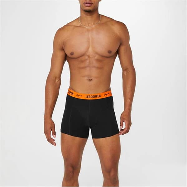 Lee Cooper herre sorte boxershorts 10-pak, størrelse L