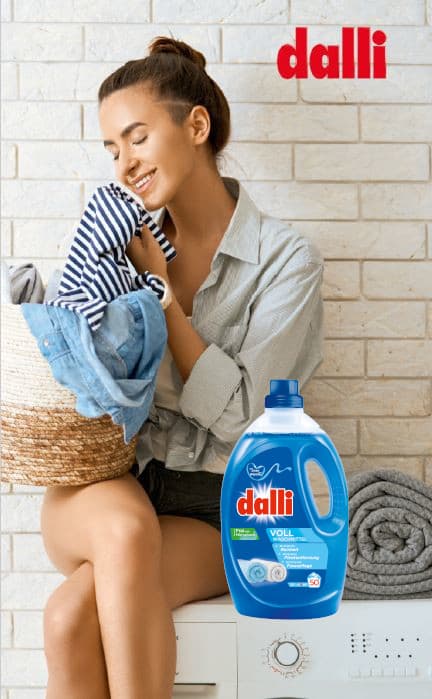 DALLI Activ vaskegel 50 vaske 2,75 l