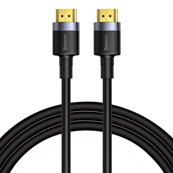 Baseus Cafule HDMI 2.0-kabel, 4K, 3D, 1m (svart-grå)