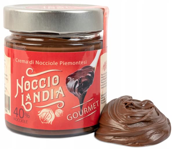 Gourmet CHOKLADKRÄM HASSELNÖTTER 40% läckert