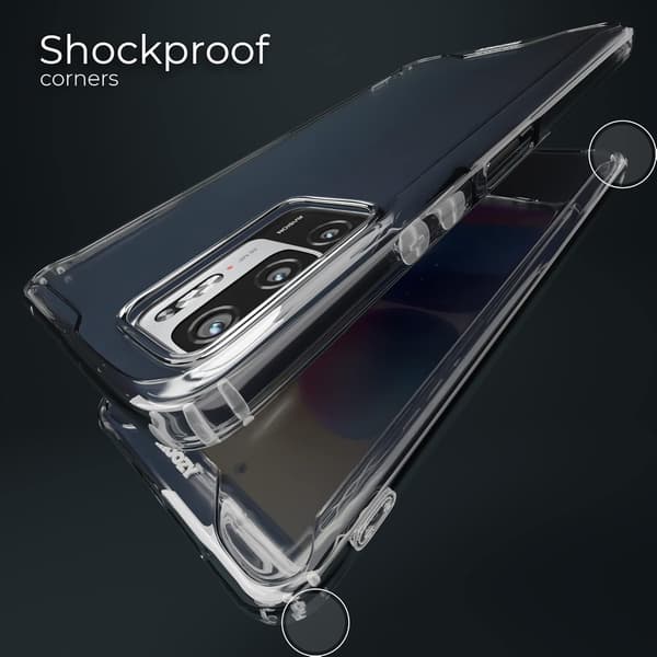 FODRAL TILL XIAOMI REDMI NOTE 10 5G HÅLLBART SILIKONBAKSKYDD
