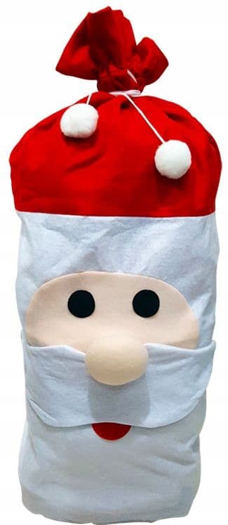 Stor Julegavepose Nikolaj 90 cm
