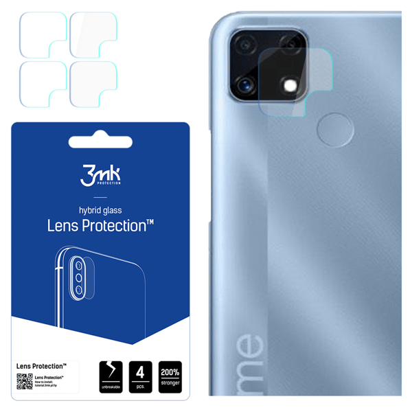 Realme C25s - 3mk linsebeskyttelse