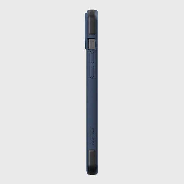 Raptic X-Doria Secure Case iPhone 14 med MagSafe-skyddsskal blå