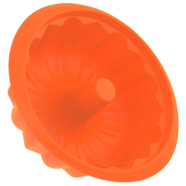 Silikonform för babka med rör orange SILLINIE