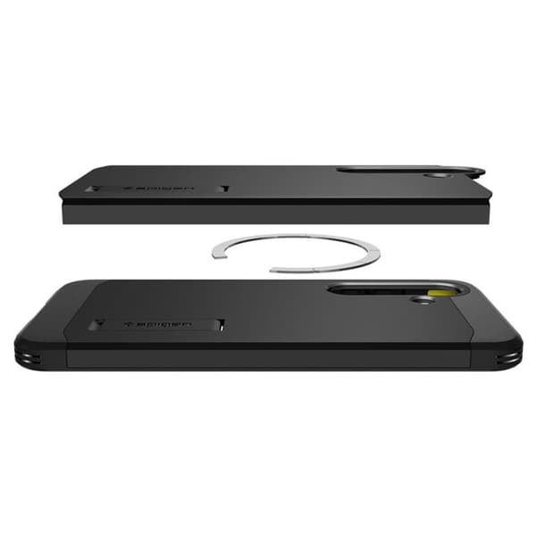 Spigen Tough Armor MagSafe-cover til Samsung Galaxy S25 (sort)