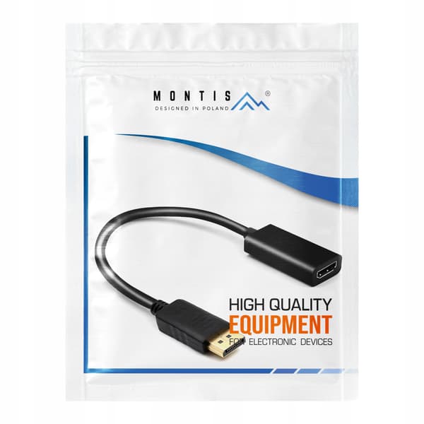 DISPLAYPORT DP v1.4 - HDMI v2.0 4K-adapterkabel