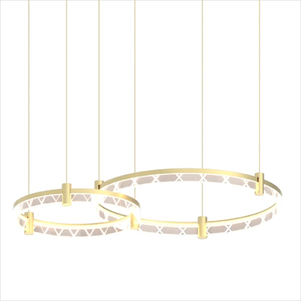 HÆNGELAMPE ELEGANCE LED GULD MILAGRO ML0997